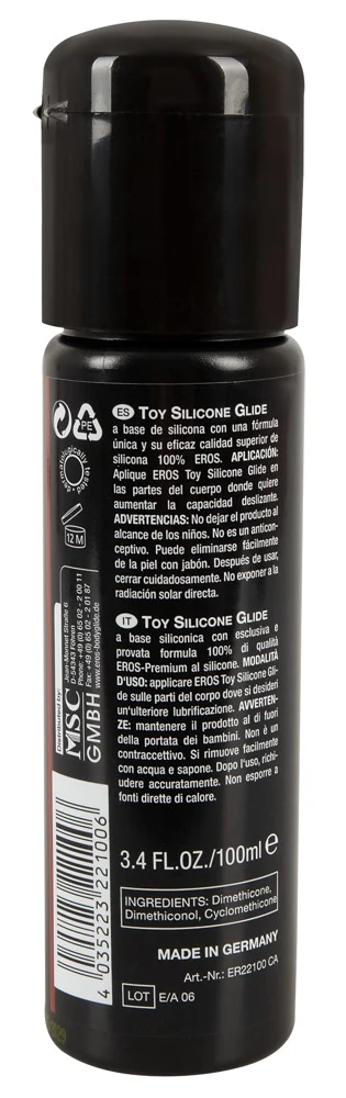 EROS Toy Silicone Glide 100 ml