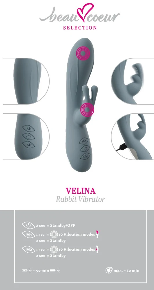 beau coeur Velina Rabbit Vibra