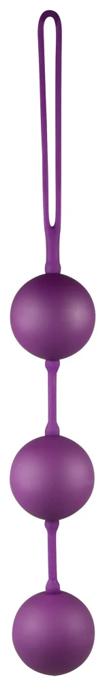 Velvet Purple Balls 3er Kugeln