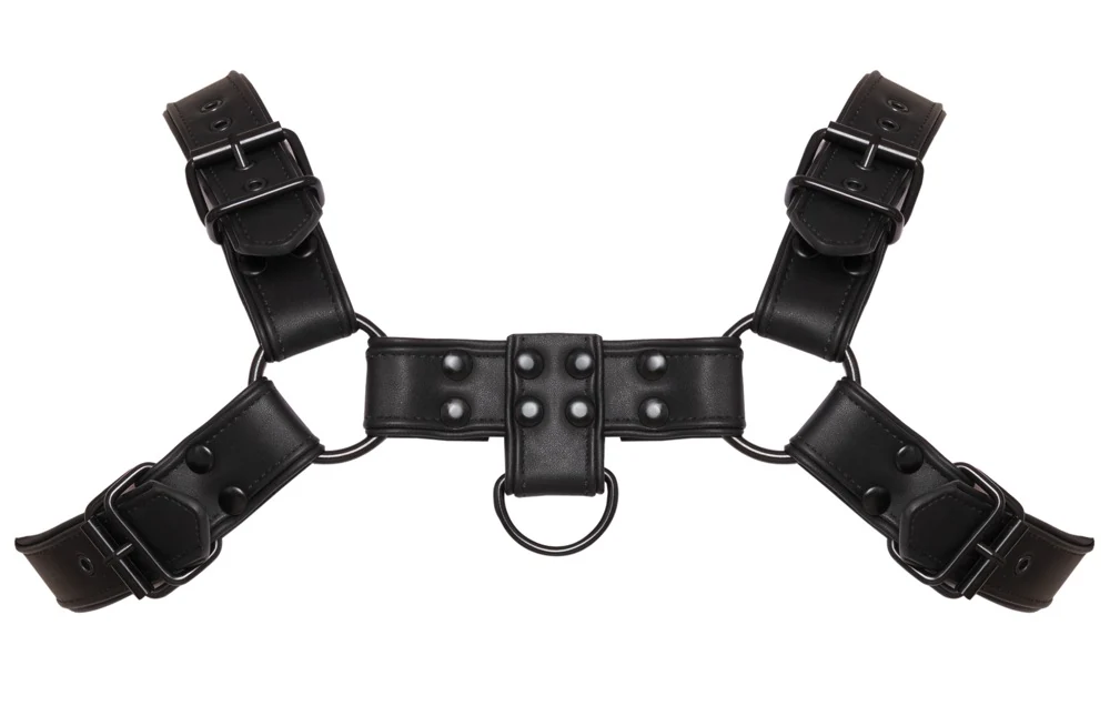 Herren Brustharness schwarz