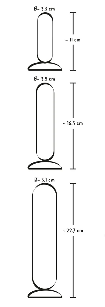 Anal Training Set Dildos