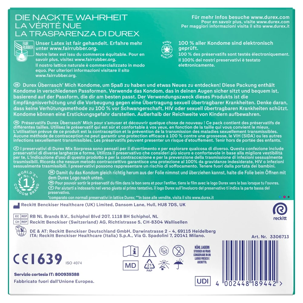 Durex Überrasch' Mich 30er