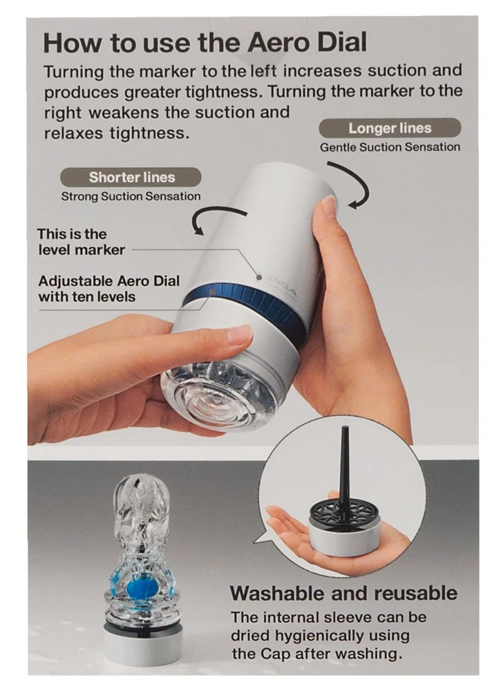 Tenga Aero Cobalt Ring