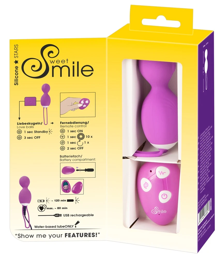 Sweet Smile Rotating Love Ball