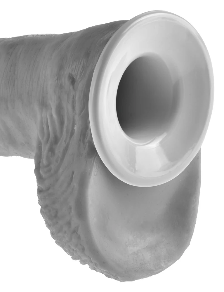 King Cock 11" Hollow Srap On Suspende