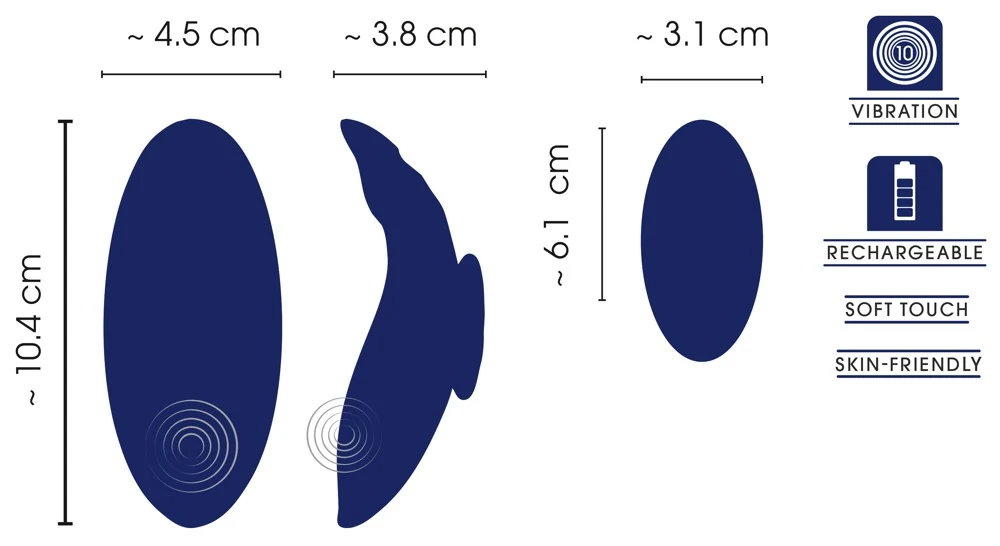 Smile RC Panty Vibrator Slim