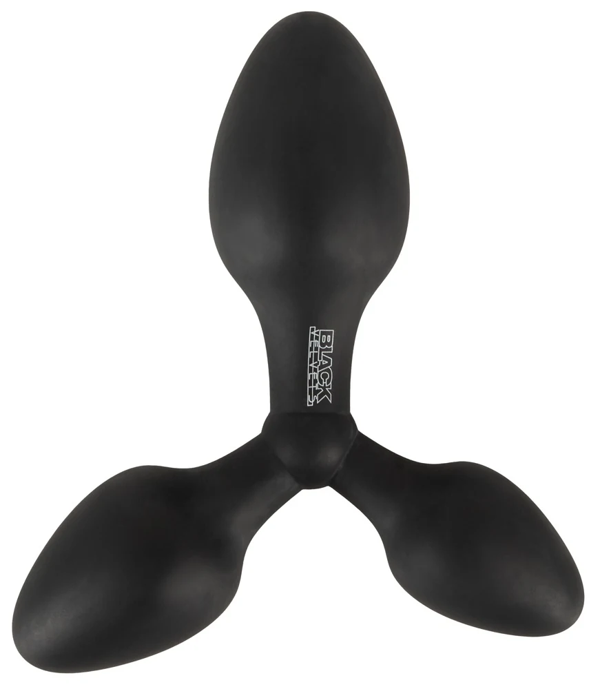Black Velvets Triple Butt Plug