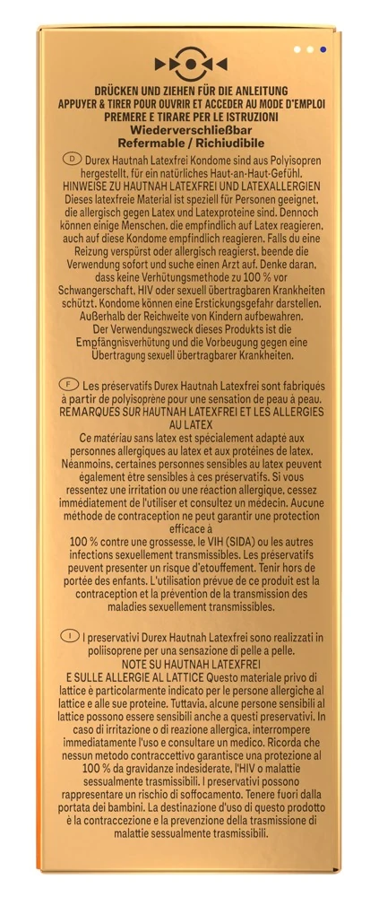 Durex Hautnah Latexfrei 30er