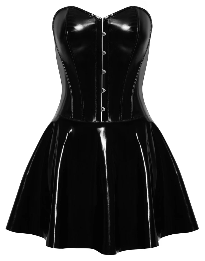 Lack Kleid Haken M