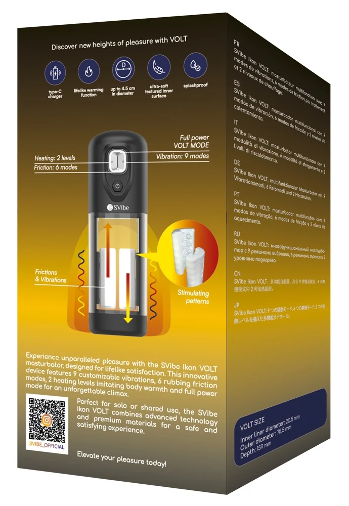 SVibe Ikon VOLT Masturbator