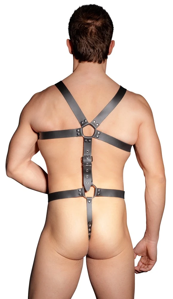 Leder Herren Harness S-L