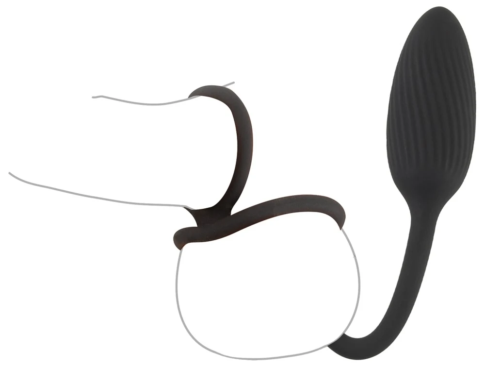 Rebel Cock&ball ring with a RC