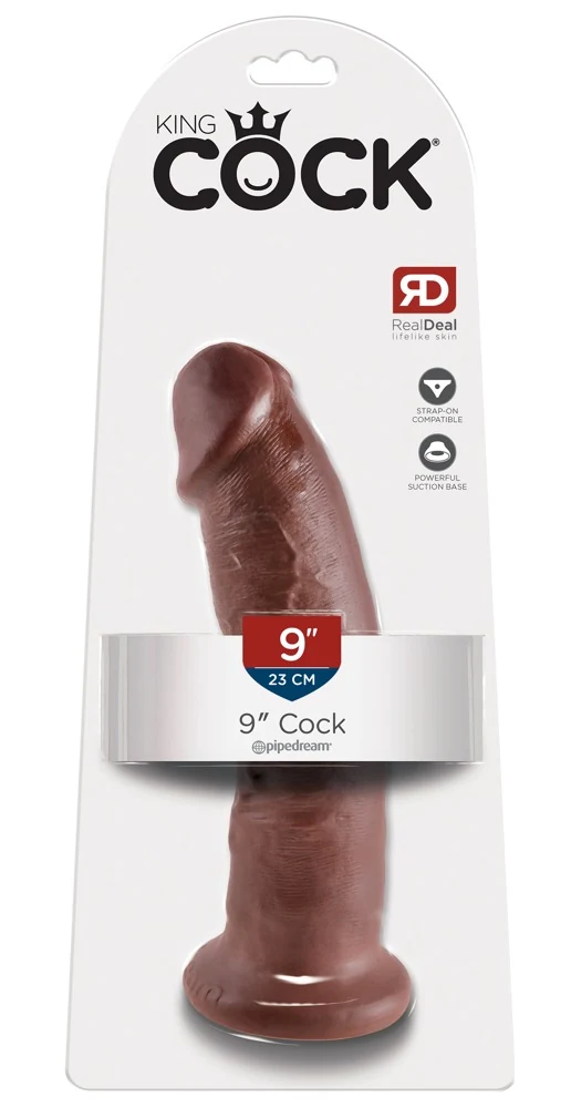 King Cock 9 Cock Brown