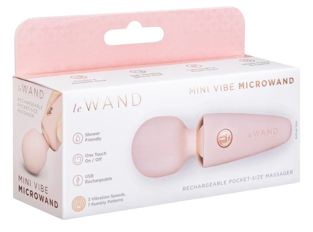 Le Wand Mini Microwand Rose Go