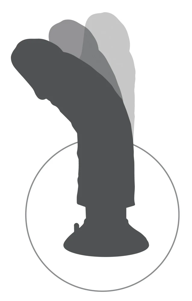 King Cock 8 Vibrating Cock with Ball