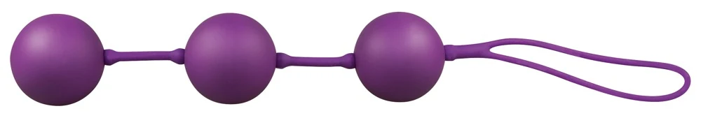 Velvet Purple Balls 3er Kugeln